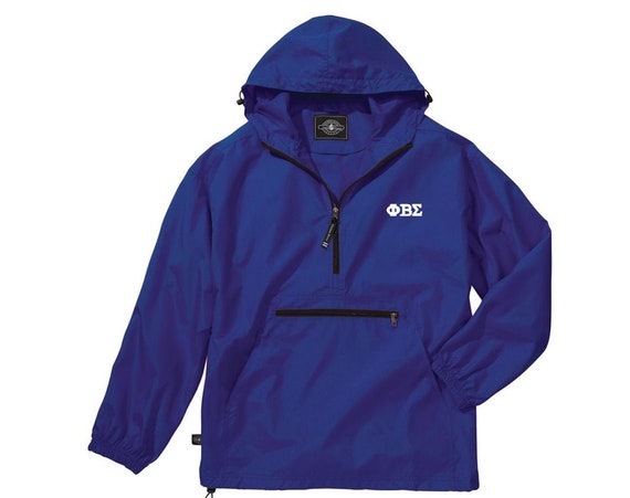 Phi Beta Sigma Unlined Anorak