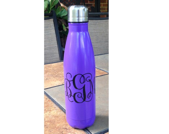 Monogrammed Personalized Water Bottle