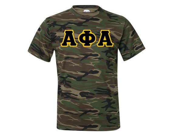 Alpha Phi Alpha Camo Tshirt