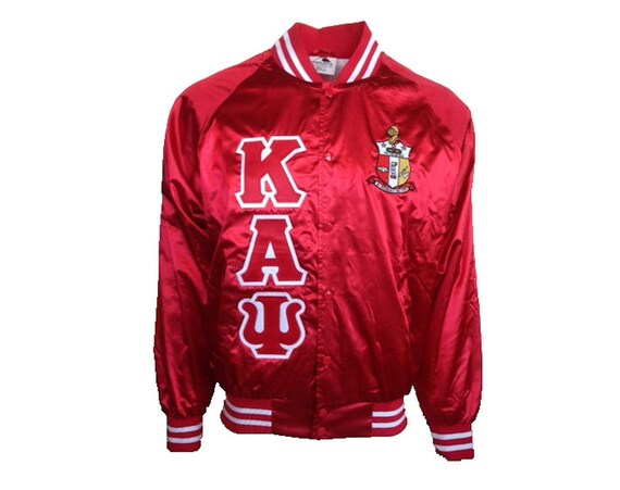 Kappa Alpha Psi Satin Jacket with Crest
