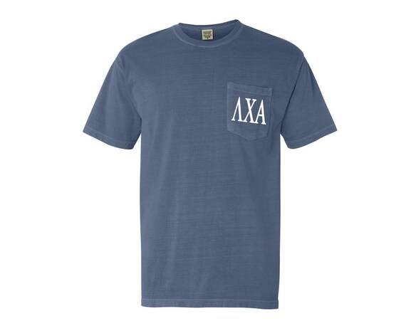 Lambda Chi Alpha Comfort Color Pocket T-shirt