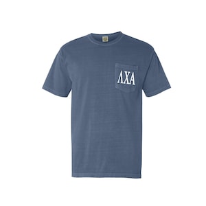 Lambda Chi Alpha Comfort Color Pocket T-shirt