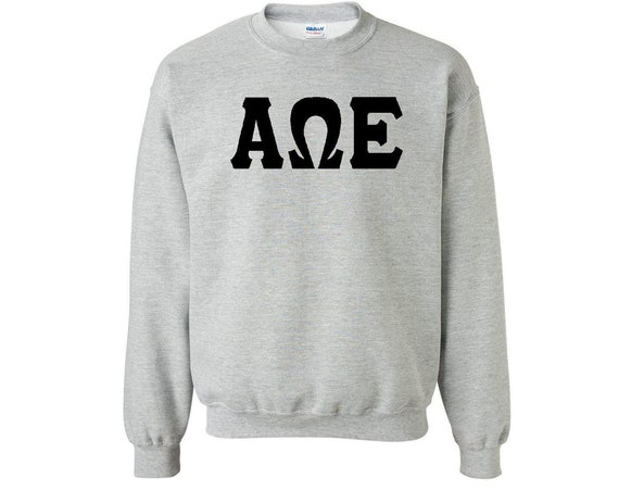 Alpha Omega Epsilon - Athletic Grey Sweatshirt
