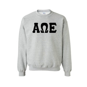 Alpha Omega Epsilon - Athletic Grey Sweatshirt