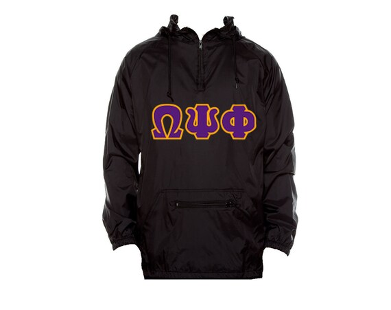 Omega Psi Phi Unlined Anorak