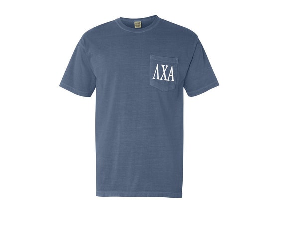 Lambda Chi Alpha Comfort Color Pocket T-shirt