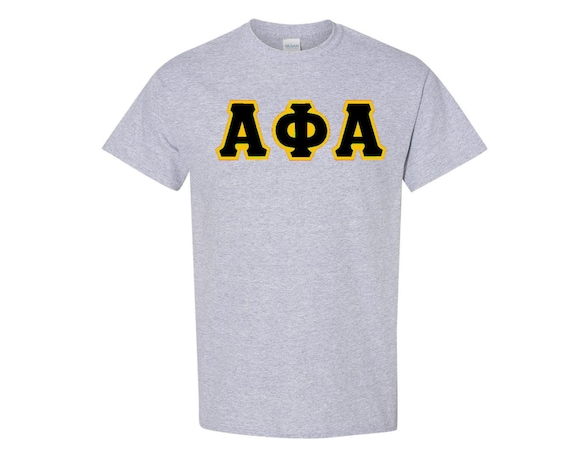 Alpha Phi Alpha Letter T-shirt