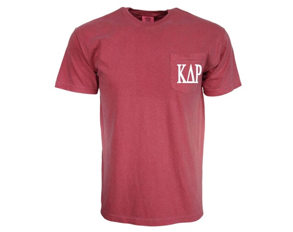 Kappa Delta Rho Comfort Color Pocket T-shirt