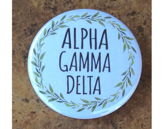 Alpha Gamma Delta Buttons