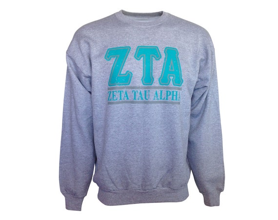 Zeta Tau Alpha Bar Design Sweatshirt
