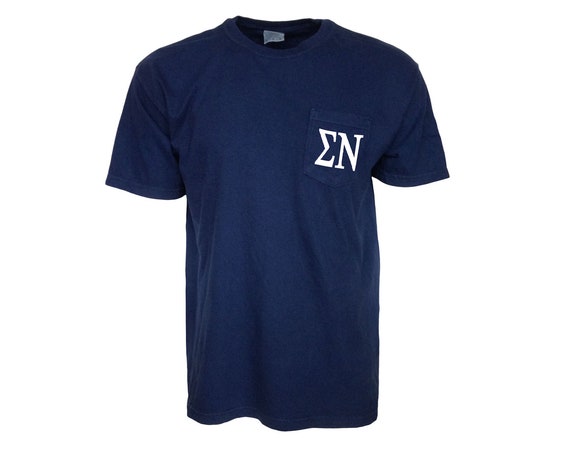 Sigma Nu Comfort Color Pocket T-shirt