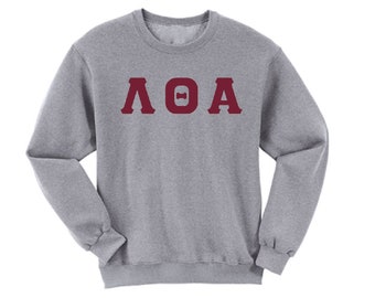 Lambda Theta Alpha - Athletic Grey Sweatshirt