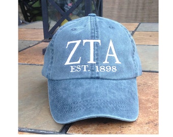 Gorra de fundadores Zeta Tau Alpha