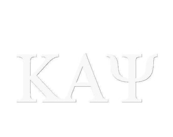 Kappa Alpha Psi Window Decal