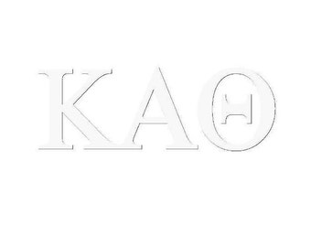 Kappa Alpha Theta Window Decal