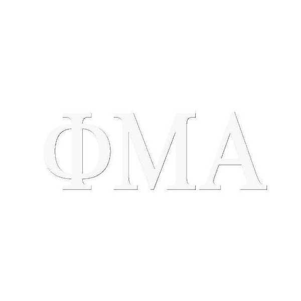 Phi Mu Alpha Window Decal