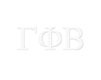 Gamma Phi Beta Window Decal
