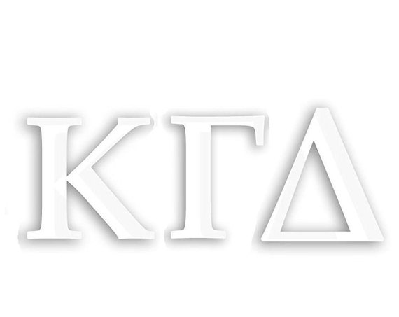 Kappa Gamma Delta Window Decal