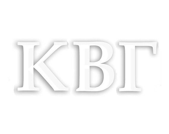 Kappa Beta Gamma Window Decal