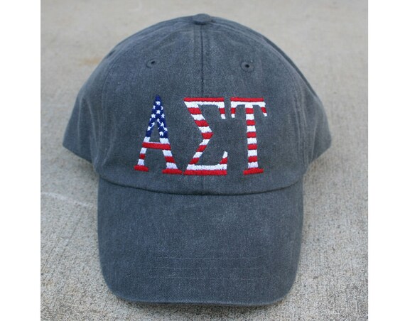 Alpha Sigma Tau American Flag Cap
