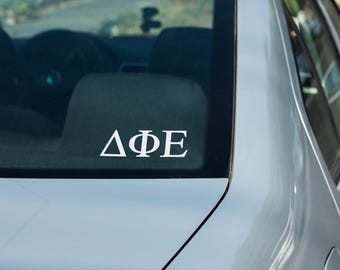 Delta Phi Epsilon Window Decal