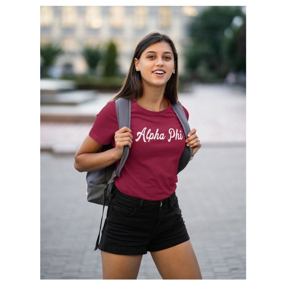 Alpha Phi Funky T-shirt