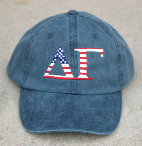 Delta Gamma American Flag Cap