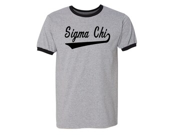Sigma Chi Ringer T-shirt