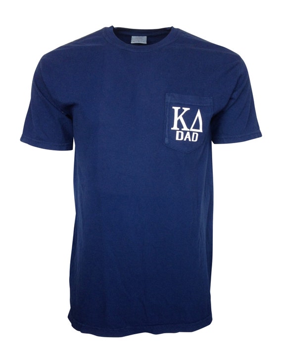 Kappa Delta Dad Comfort Color Pocket T-shirt