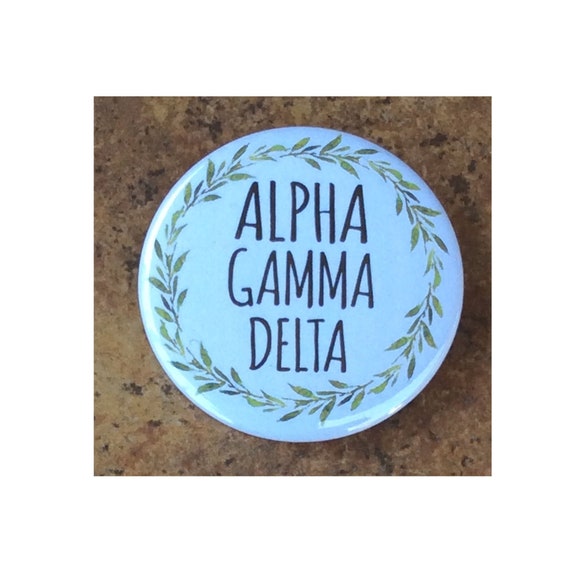 Alpha Gamma Delta Buttons