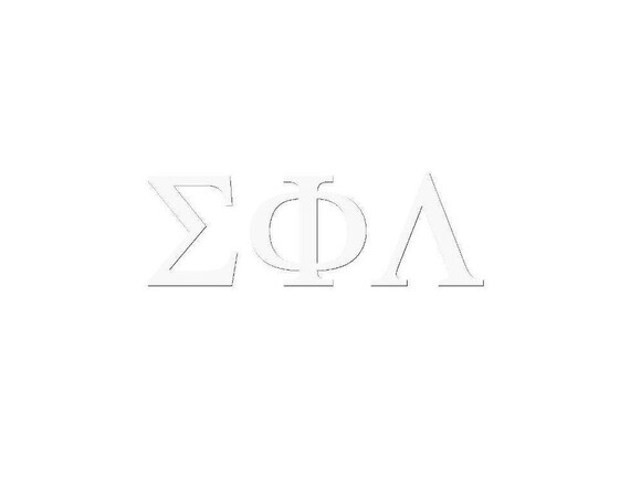 Sigma Phi Lambda Window Decal