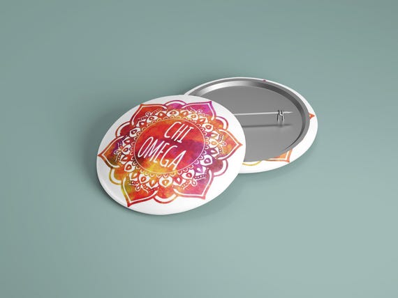 Chi Omega Button