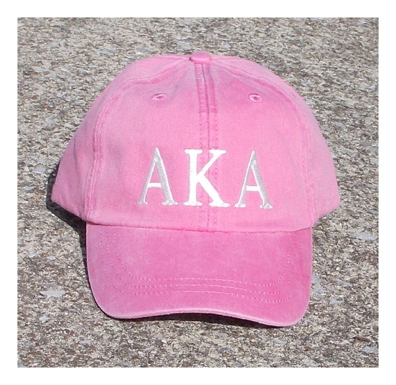 Alpha Kappa Alpha pink baseball cap
