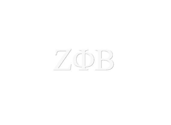 Zeta Phi Beta Window Decal