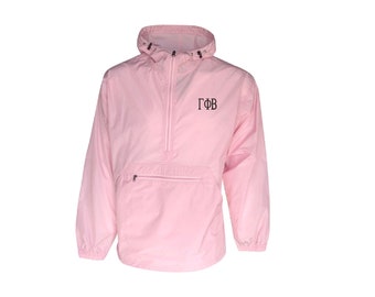 Gamma Phi Beta Unlined Anorak (Pink)