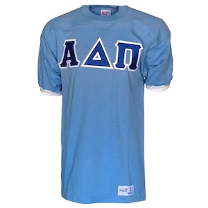 Custom Sorority-Fraternity Sewn Letter Jersey