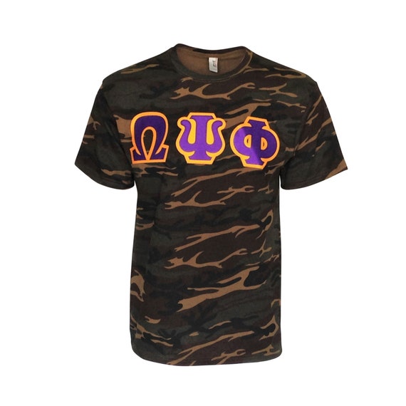 Omega Psi Phi Camo Tshirt