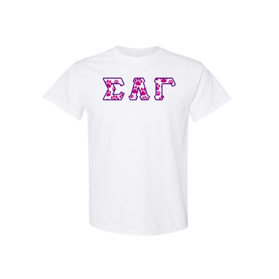 Sigma Lambda Gamma - Paw Print T-shirt