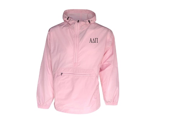 Alpha Delta Pi Unlined Anorak (Pink)