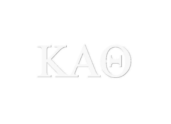 Kappa Alpha Theta Window Decal