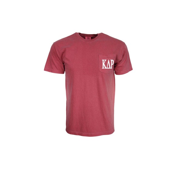 Kappa Delta Rho Comfort Color Pocket T-shirt