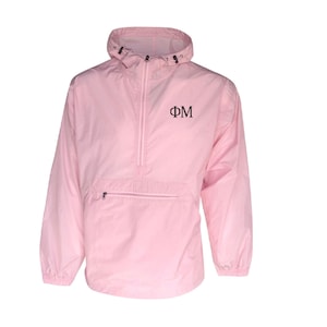 Phi Mu Unlined Anorak (Pink)