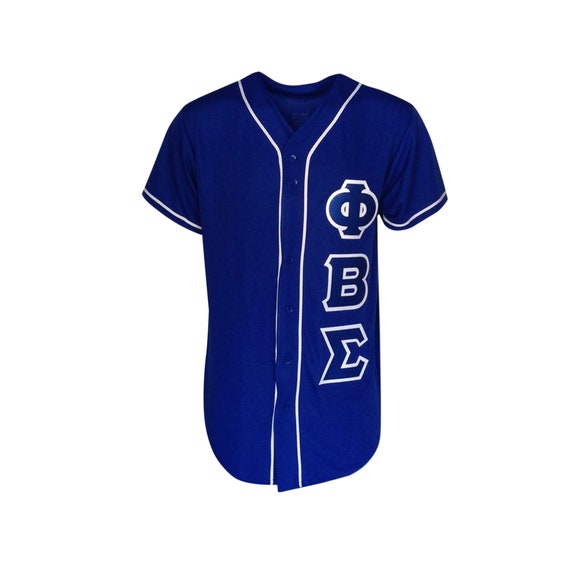 Phi Beta Sigma Custom Baseball Jersey