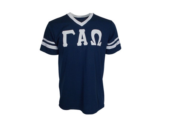 Gamma Alpha Omega - Stripe Sleeve T-shirt Jersey