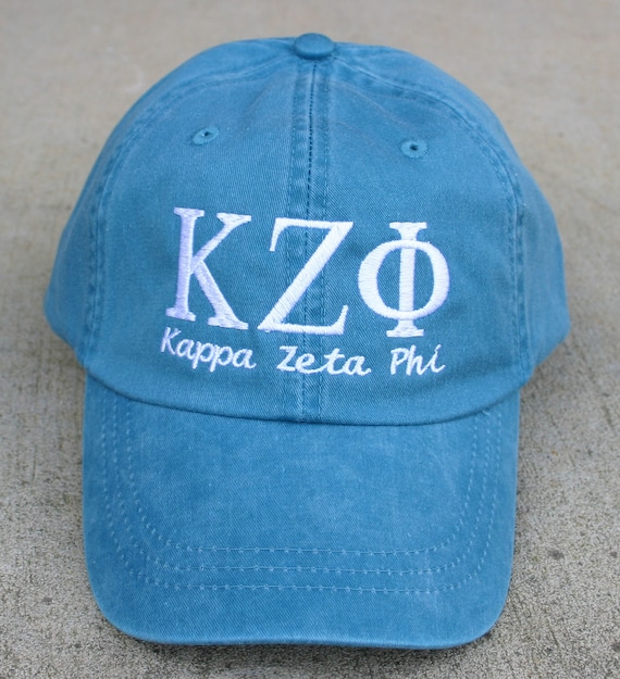 Kappa Zeta Phi with script baseball cap