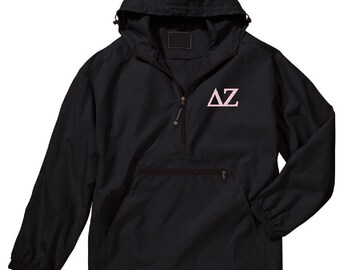 Delta Zeta Unlined Anorak (Black)