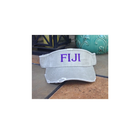 Phi Gamma Delta FIJI Distressed Visor