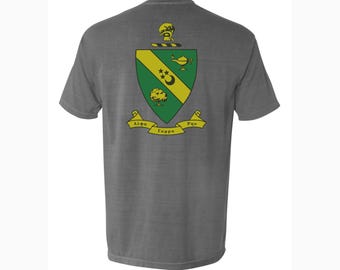 Alpha Gamma Rho Crest Pocket T-shirt