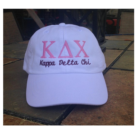 Kappa Delta Chi with script baseball cap