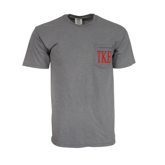 Tau Kappa Epsilon Comfort Color Pocket T-shirt